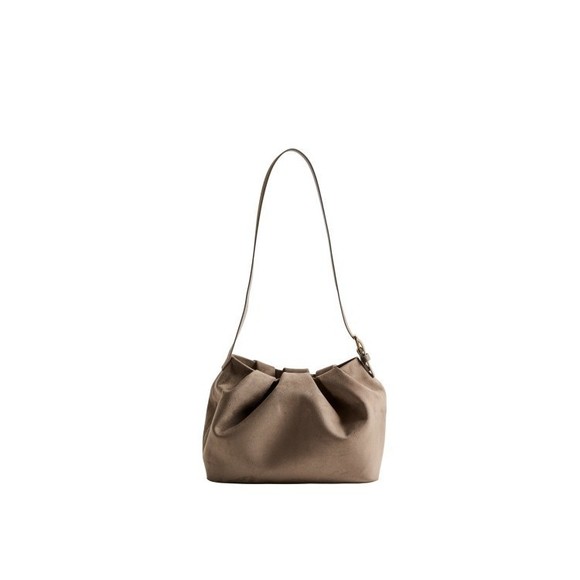 Themoirè Lara Suede Handbag - NWT - Picture 1 of 4